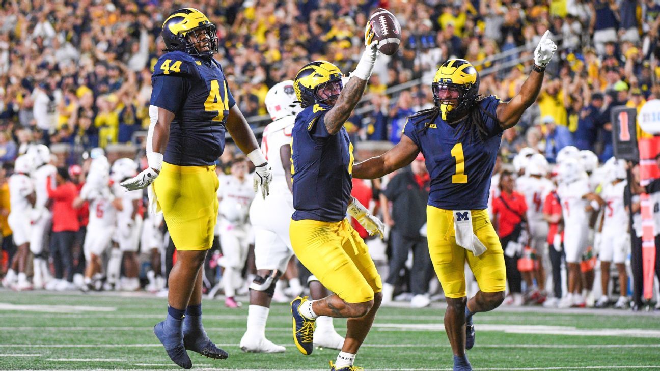 College football Week 2 preview – Michigan-Oklahoma, Kansas-Missouri and more